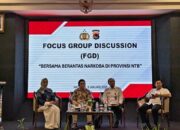 Kapolda NTB Gelar FGD Dengan Tajuk ‘Bersama Berantas Narkoba di Provinsi NTB’
