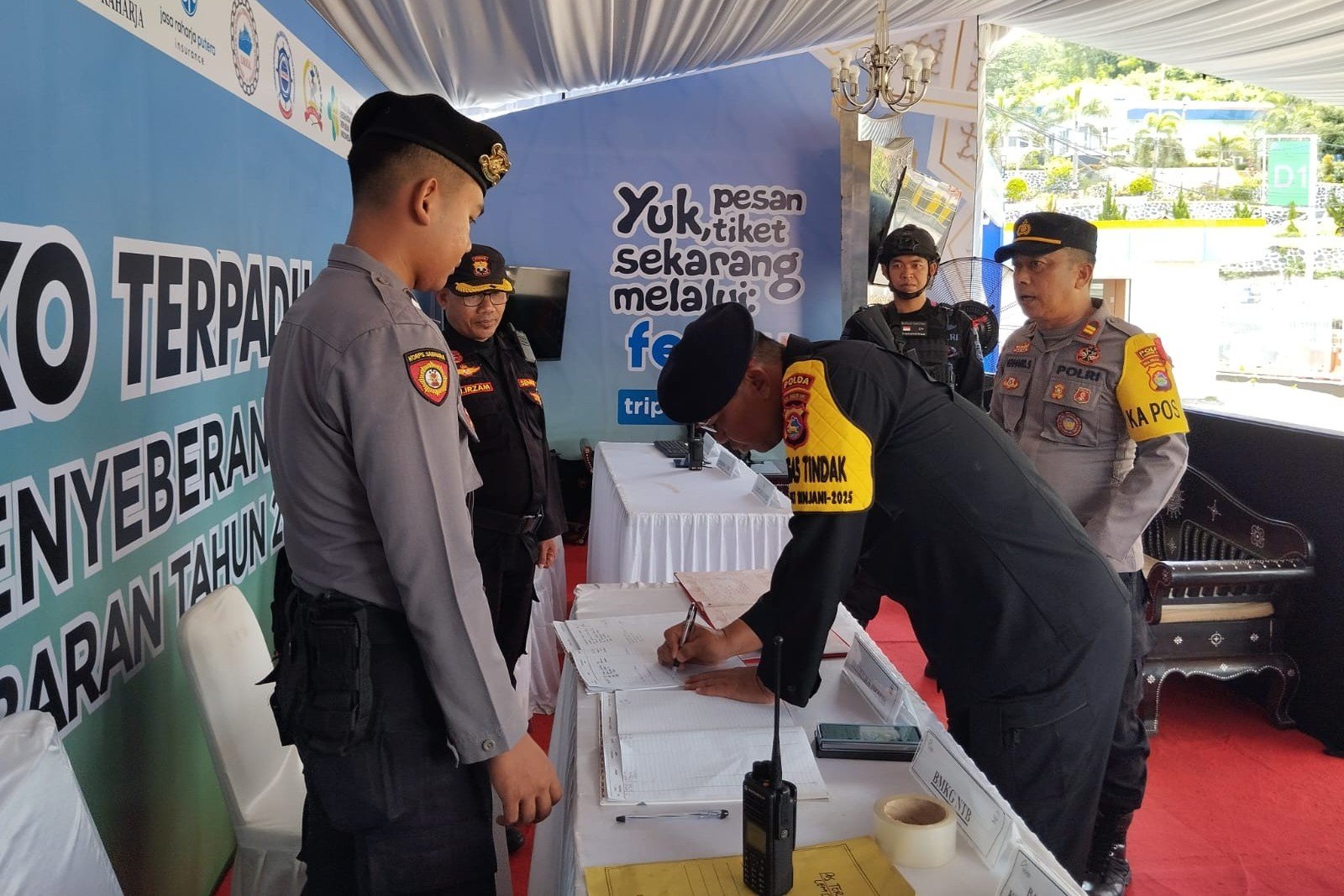 Operasi Ketupat Rinjani 2025: Wadansat Brimob Tekankan Kewaspadaan Personel