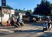 Setiap Pagi Satlantas Polres Bima Rutin Laksanakan Pengamanan dan Pengaturan Lalulintas