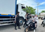 Pelayanan Prima, Regu 1 Patmor Satsamapta Polres Bima Laksanakan Patroli Pengamanan Keberangkatan Calon Jama, ah Haji