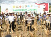 Kapolri-Mentan Panen Raya Jagung di Bone, Dukung Program Ketahanan Pangan Nasional