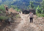 Unit Gakum Satuan Lalulintas Polres Laksanakan Olah TKP Kecelakaan Tunggal di Desa Punti