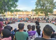 Polisi Kawal Ketat Pelestarian Budaya Peresean di Kediri