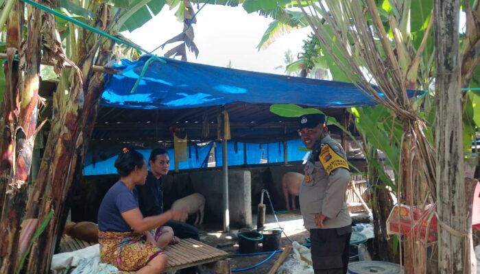 Dukungan Polri untuk Petani dan Peternak Giri Tembesi