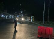 Satlantas Polres Bima Hadir di Malam Laksanakan Patroli dan pengaturan Arus Lalulintas