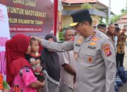 Sambut Hari Bhayangkara ke-79, Kapolda Kalteng Pimpin Bakti Sosial Sekaligus Berikan Bansos Untuk Purnawirawan Polri, Stunting dan Masyarakat di Murung Raya
