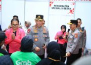 Tinjau Booth Pelayanan Kesehatan Gratis, Kapolri Tegaskan Komitmen Pelayanan Maksimal