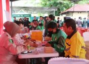 Pengemudi Ojol Senang, Dapat Pelayanan Kesehatan Gratis Hari Bhayangkara ke-79 Polda Sulut