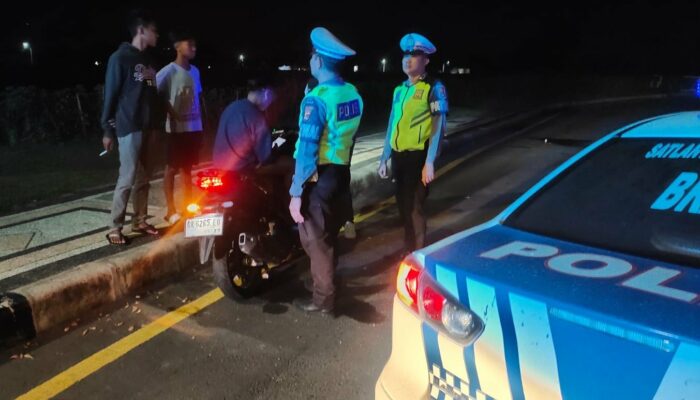 Keamanan Jalur Strategis Bypass BIL Dijaga Ketat Polres Lombok Barat