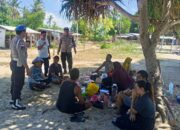 Polisi Siaga di Pantai Elak-Elak, Pastikan Wisata Aman dan Nyaman