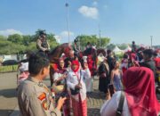 Masyarakat Antusias Rayakan HUT RI ke-80, Pasukan Berkuda Turangga Polri Jadi Perhatian Publik
