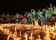 Ojol di Jatim Bersama Polri dan TNI Doa Bersama untuk Affan, Komitmen Kondusif