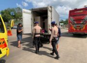 Pasca Moto GP, Ditpolairud Polda NTB Gelar Patroli Dialogis di Pelabuhan Ferry