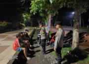 Polsek Gerung Jaga Malam, Wujudkan Rasa Aman Warga Lombok Barat