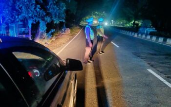 Aksi Proaktif Satlantas Lobar: Amankan Bypass BIL dari Kejahatan Jalanan