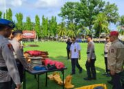 Kapolres Lobar Pimpin Apel Kesiapan Bencana, Tekankan Respons Cepat