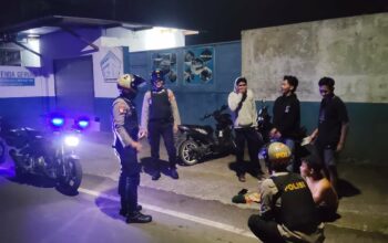 Aksi Tegas Sat Samapta Lombok Barat Redam Balap Liar di Bypass