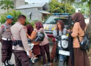 Rawan Siang di Jam Pulang Sekolah, Polsek Woha Mencegah Tawuran dan Kemacetan Arus Lalulintas